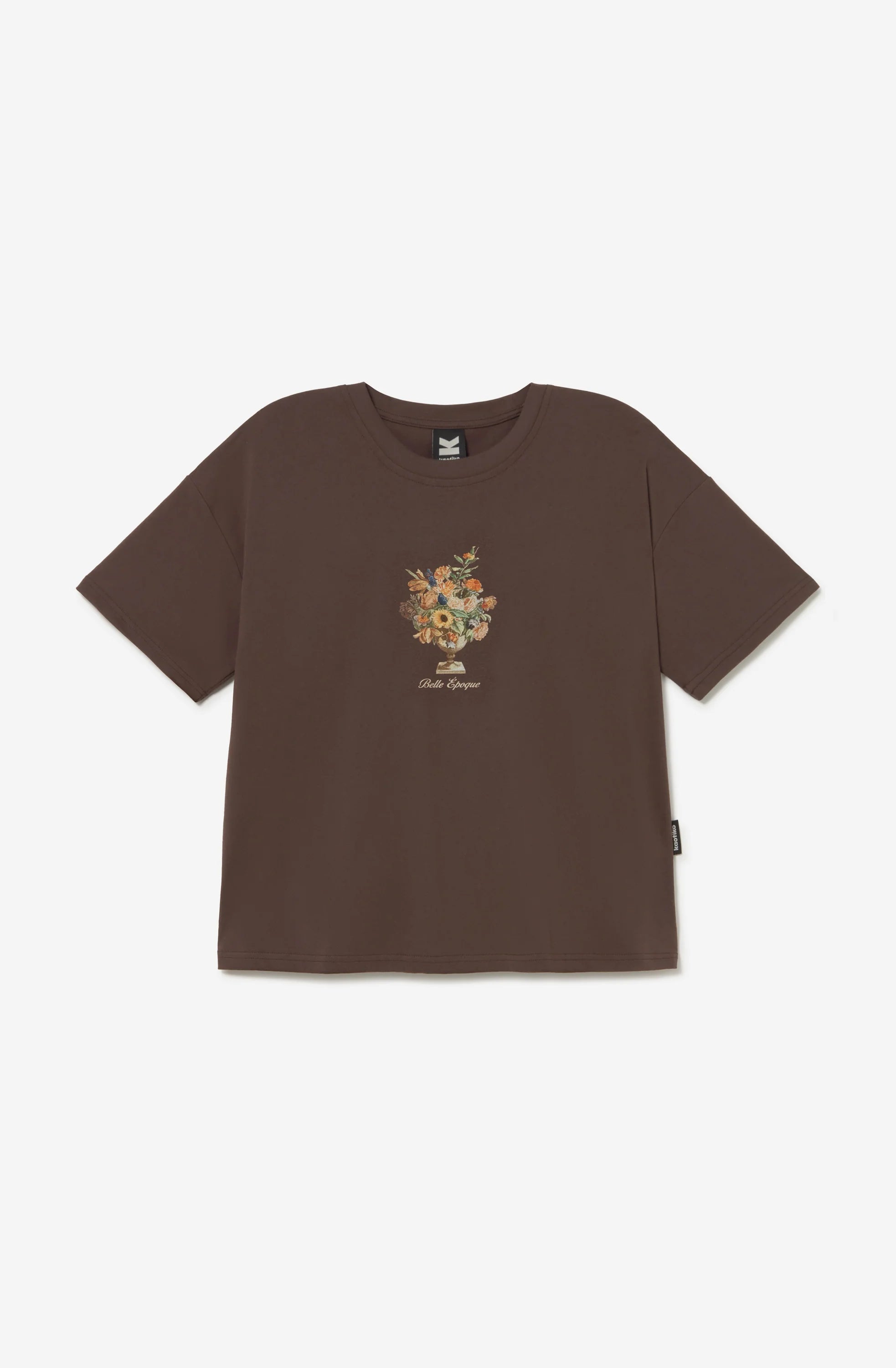 KAOTIKO T-shirt cropped bouquet