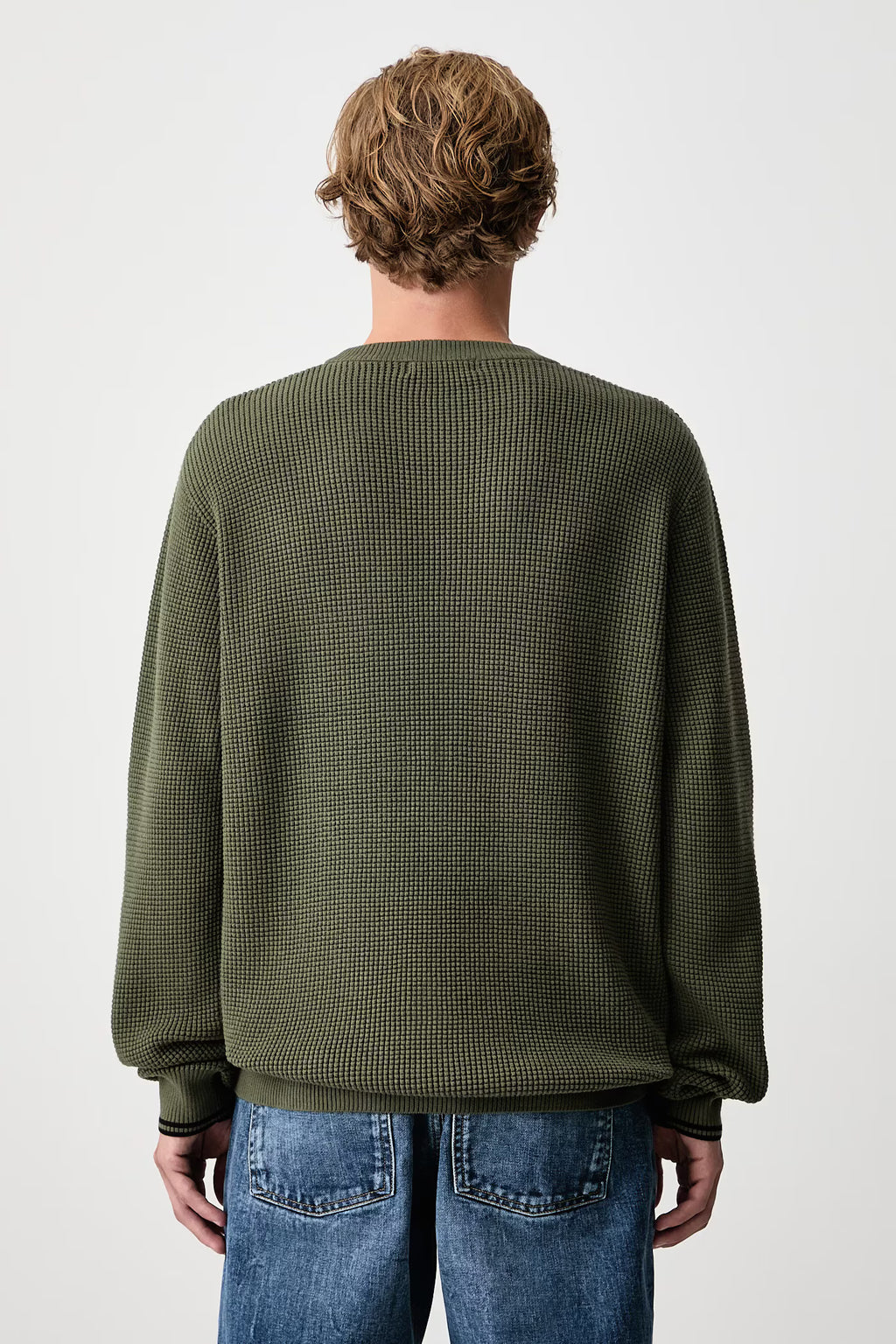 FRED PERRY Camisola com pesponto em losangos