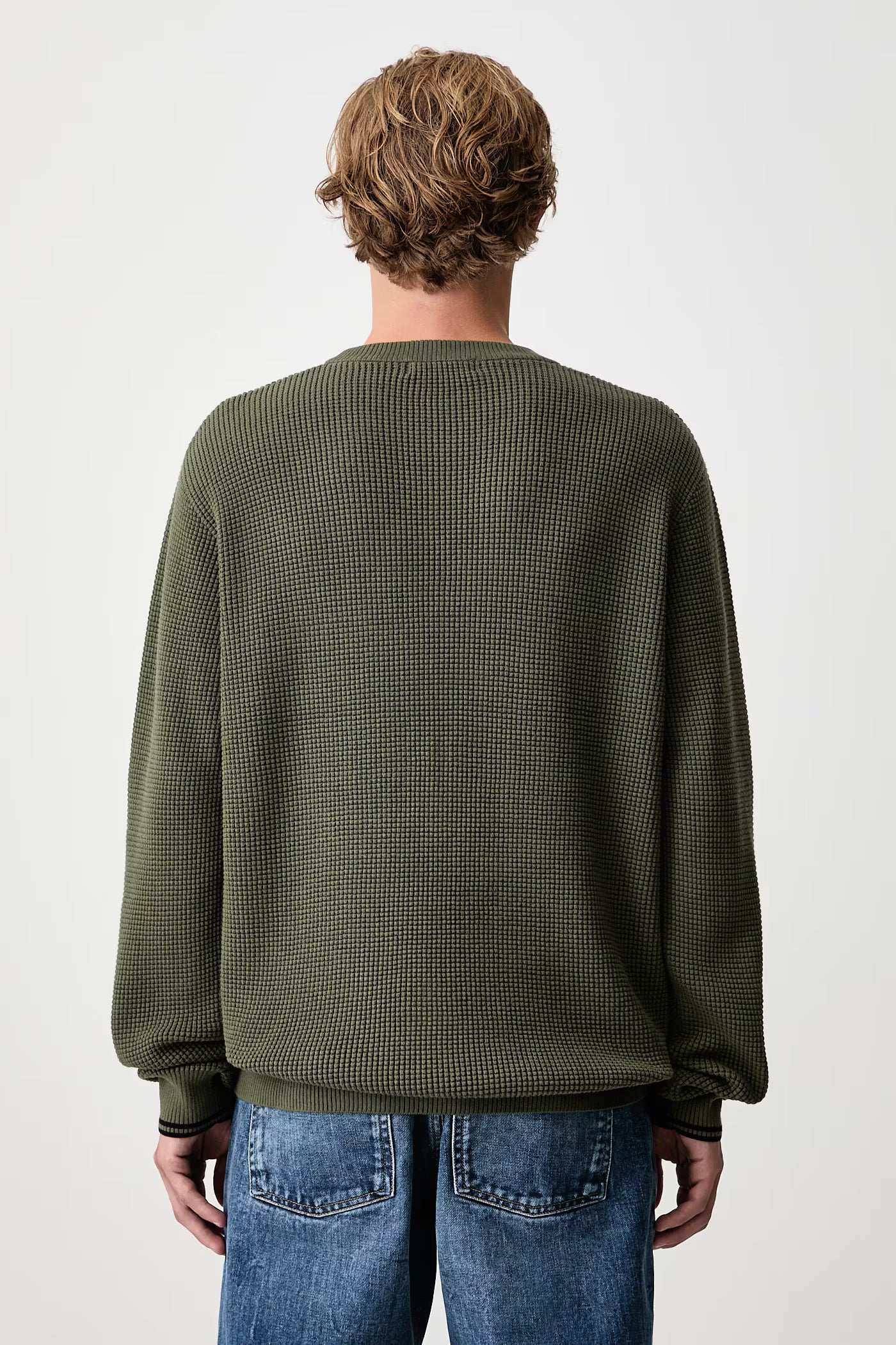 FRED PERRY Camisola com pesponto em losangos
