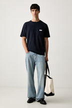 SCOTCH&SODA T-shirt de modelagem relaxada com bolso