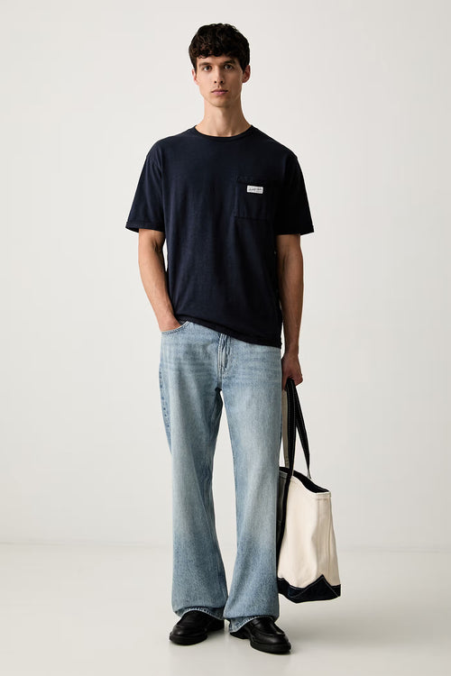 SCOTCH&SODA T-shirt de modelagem relaxada com bolso