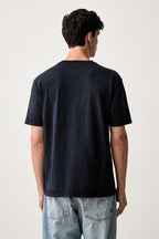 SCOTCH&SODA T-shirt de modelagem relaxada com bolso