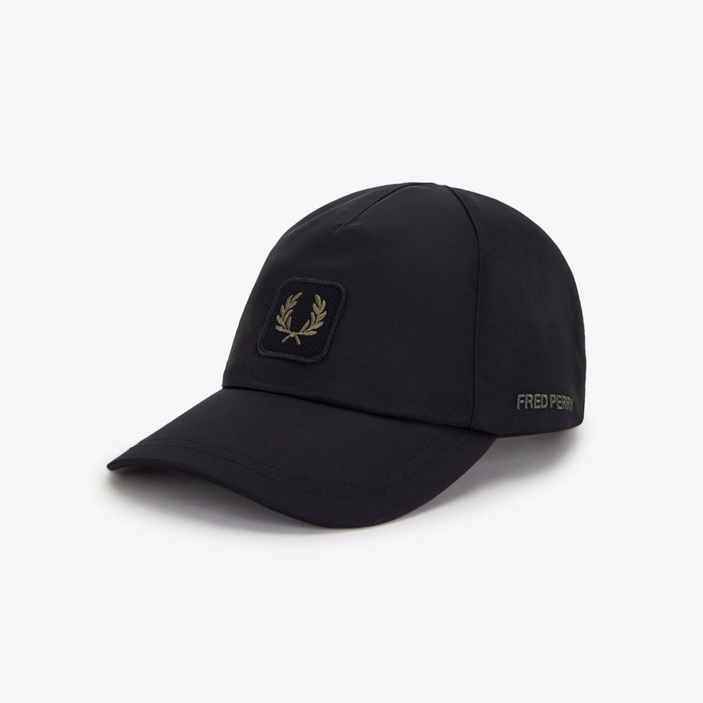 FRED PERRY Boné em nylon enrugado