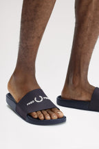 FRED PERRY Chinelos abertos com o símbolo da marca