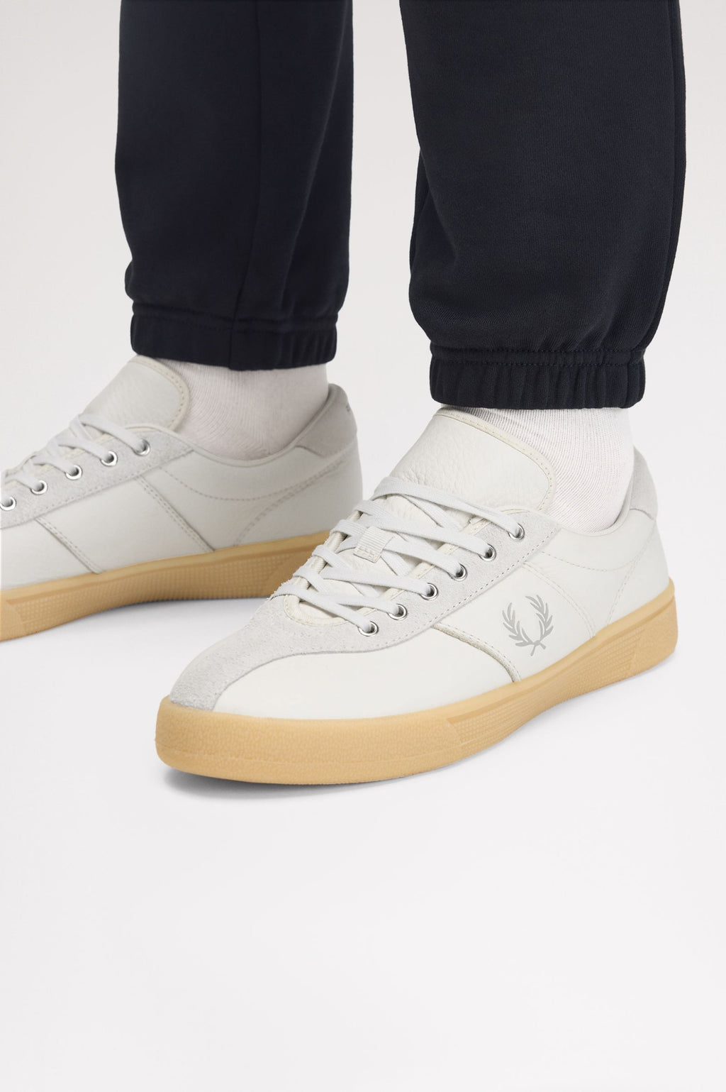 FRED PERRY Sapatilhas em pele