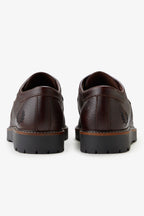 FRED PERRY Sapatos kenny em pele
