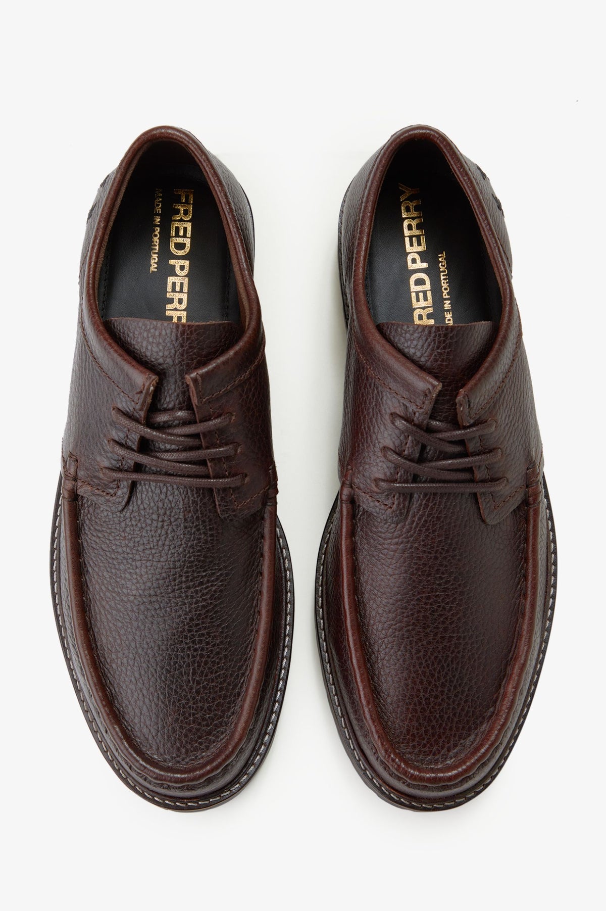 FRED PERRY Sapatos kenny em pele