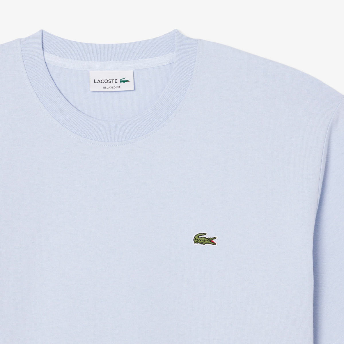 LACOSTE T-shirt em jersey de algodão grosso