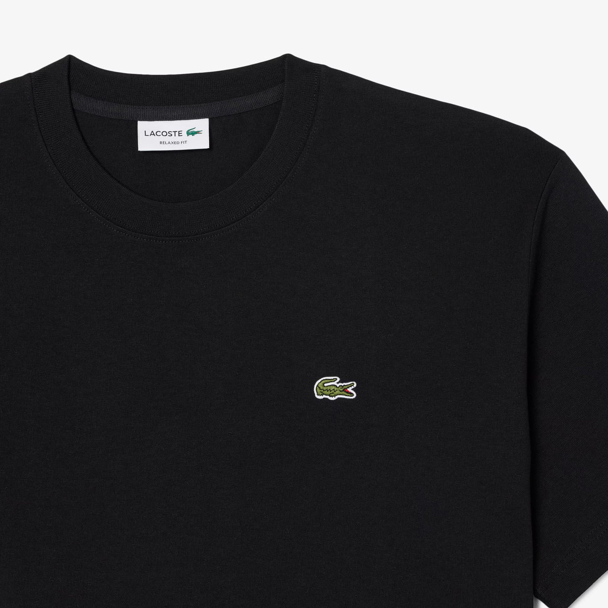 LACOSTE T-shirt em jersey de algodão grosso