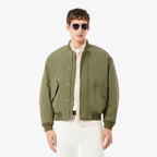 LACOSTE Bomber em tafetá impermeável