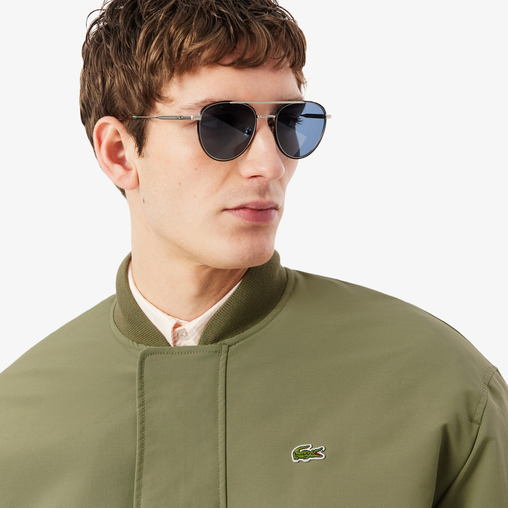 LACOSTE Bomber em tafetá impermeável
