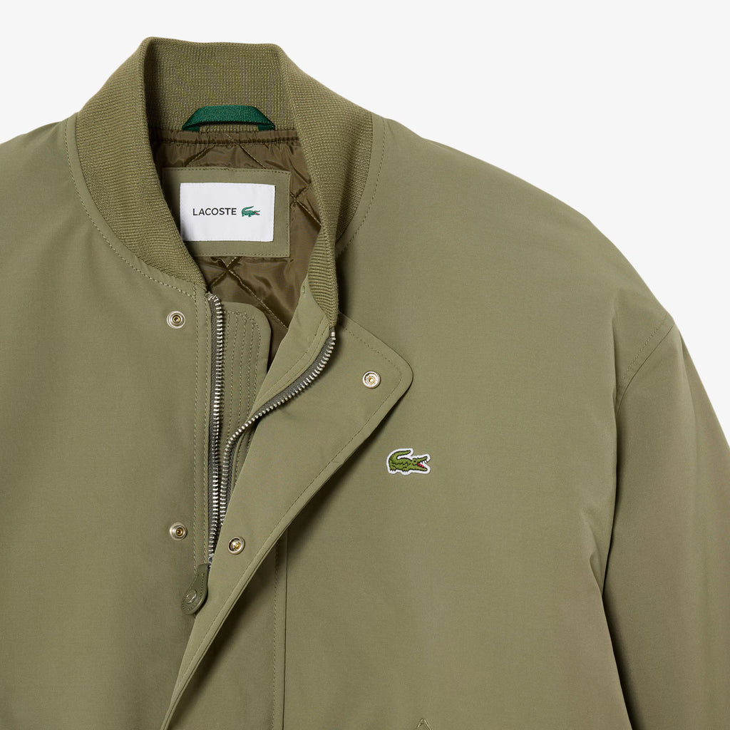 LACOSTE Bomber em tafetá impermeável