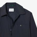 LACOSTE Blusão de tafetá texturizado impermeável
