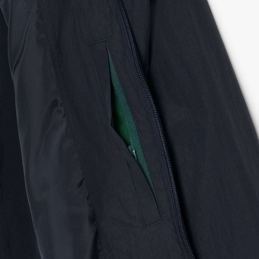 LACOSTE Blusão de tafetá texturizado impermeável