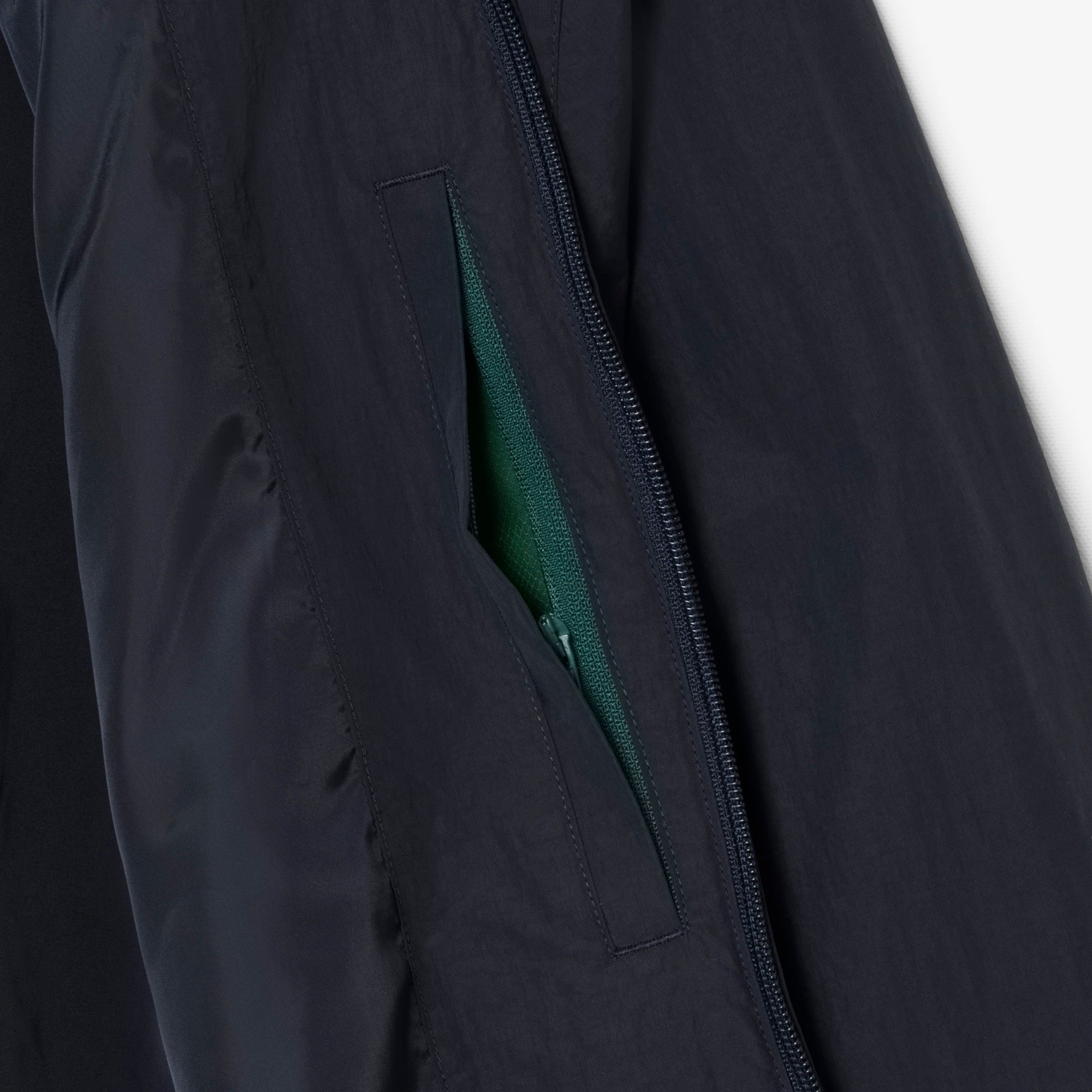 LACOSTE Blusão de tafetá texturizado impermeável