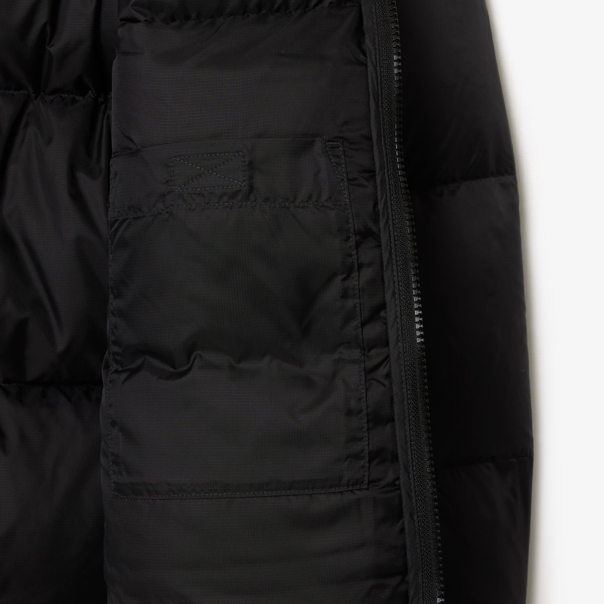 LACOSTE Blusão acolchoado impermeável curto e com capuz - CARISMAstore