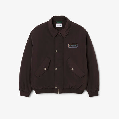 LACOSTE Blusão de aviador impermeável com emblema - CARISMAstore