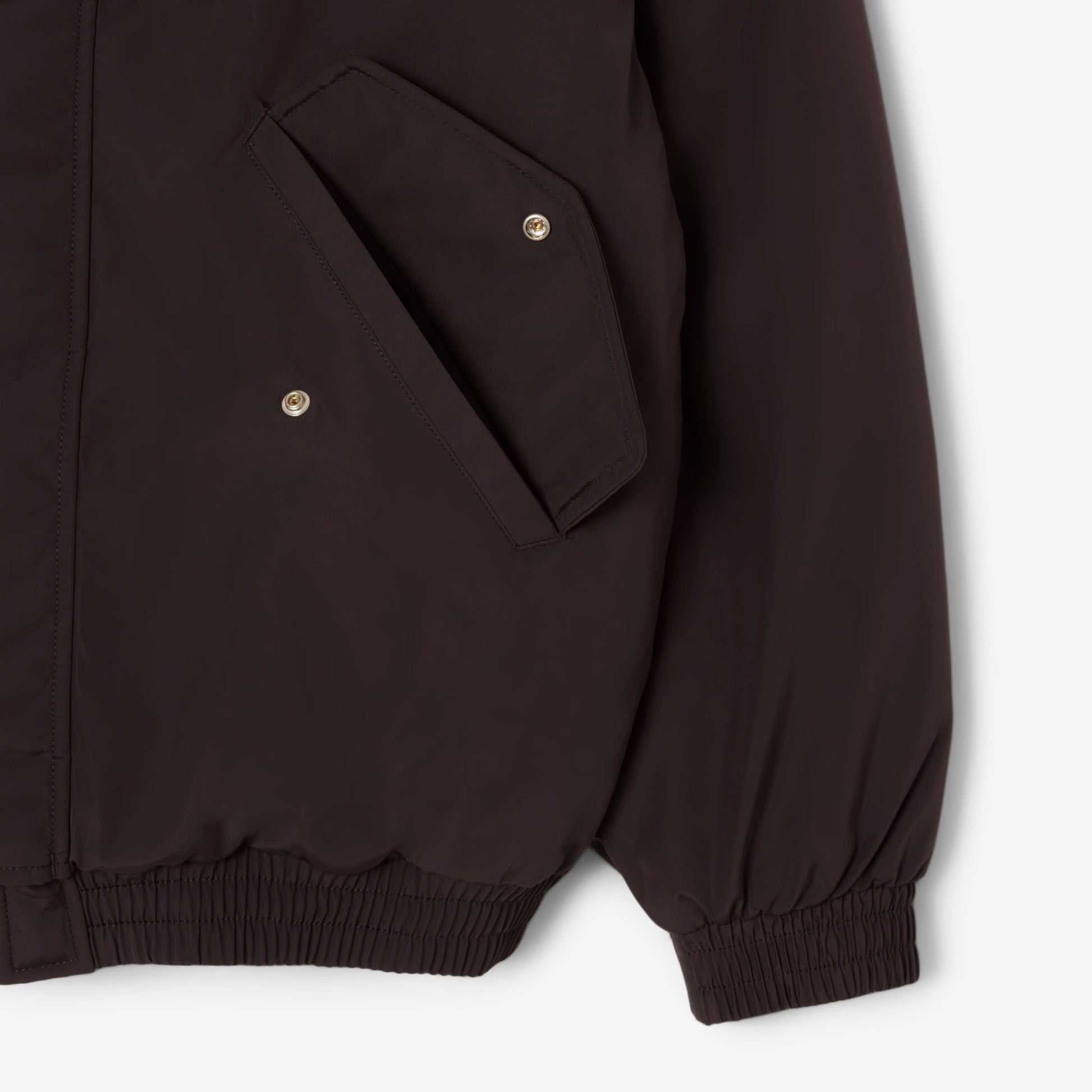 LACOSTE Blusão de aviador impermeável com emblema - CARISMAstore