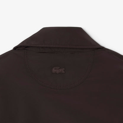 LACOSTE Blusão de aviador impermeável com emblema - CARISMAstore