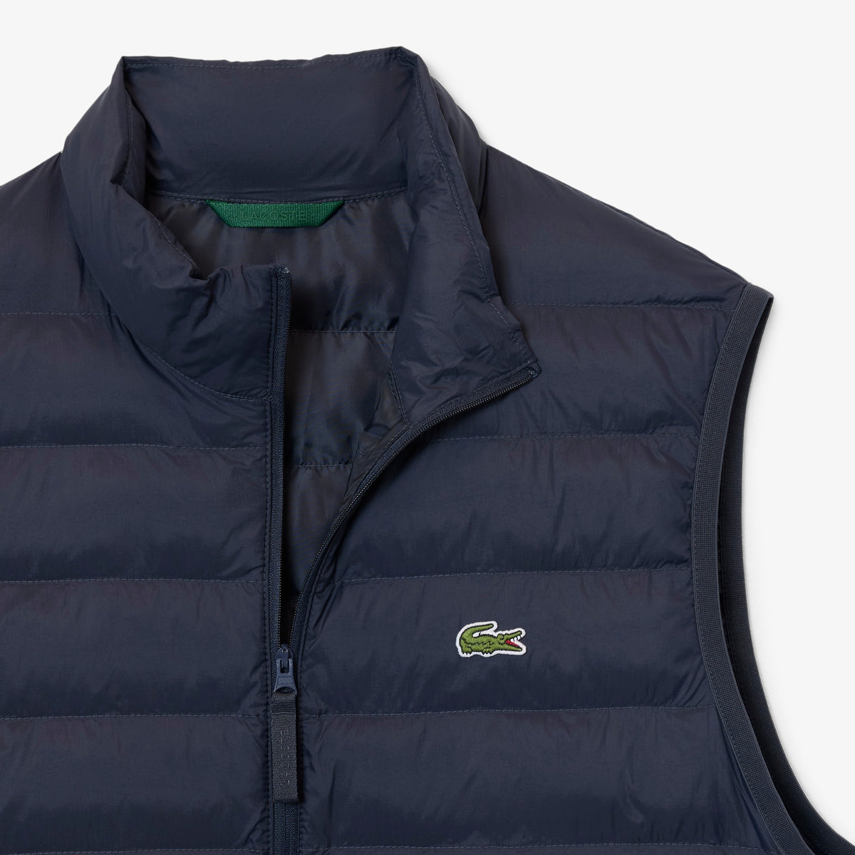 LACOSTE Colete corta-vento acolchoado impermeável