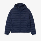 LACOSTE Casaco corta-vento de penas impermeável