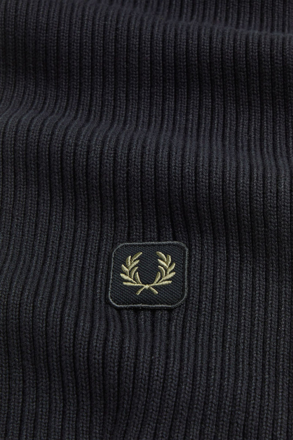 FRED PERRY Cachecol canelado em algodão