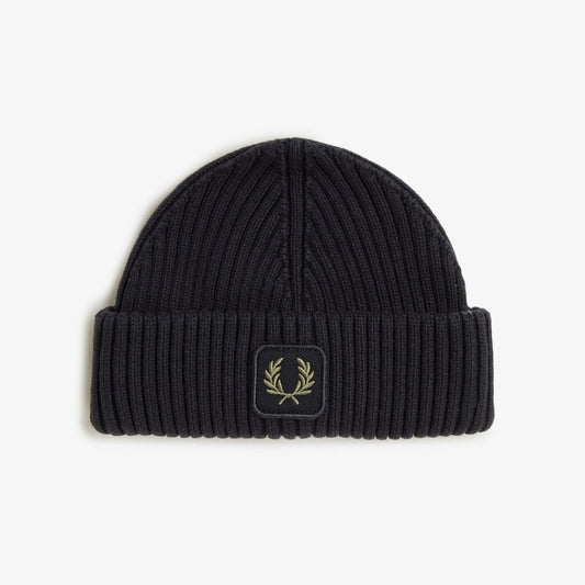 FRED PERRY Gorro canelado em algodão