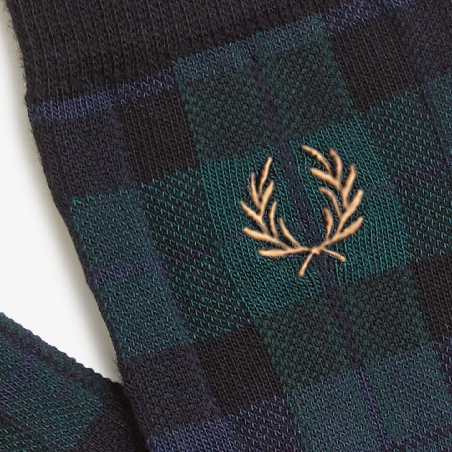 FRED PERRY Meia com padrão tartan - CARISMAstore