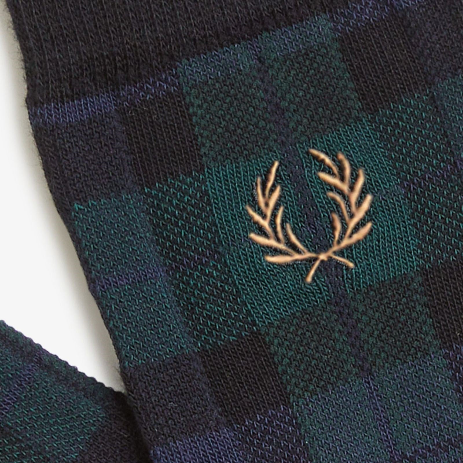 FRED PERRY Meia com padrão tartan - CARISMAstore