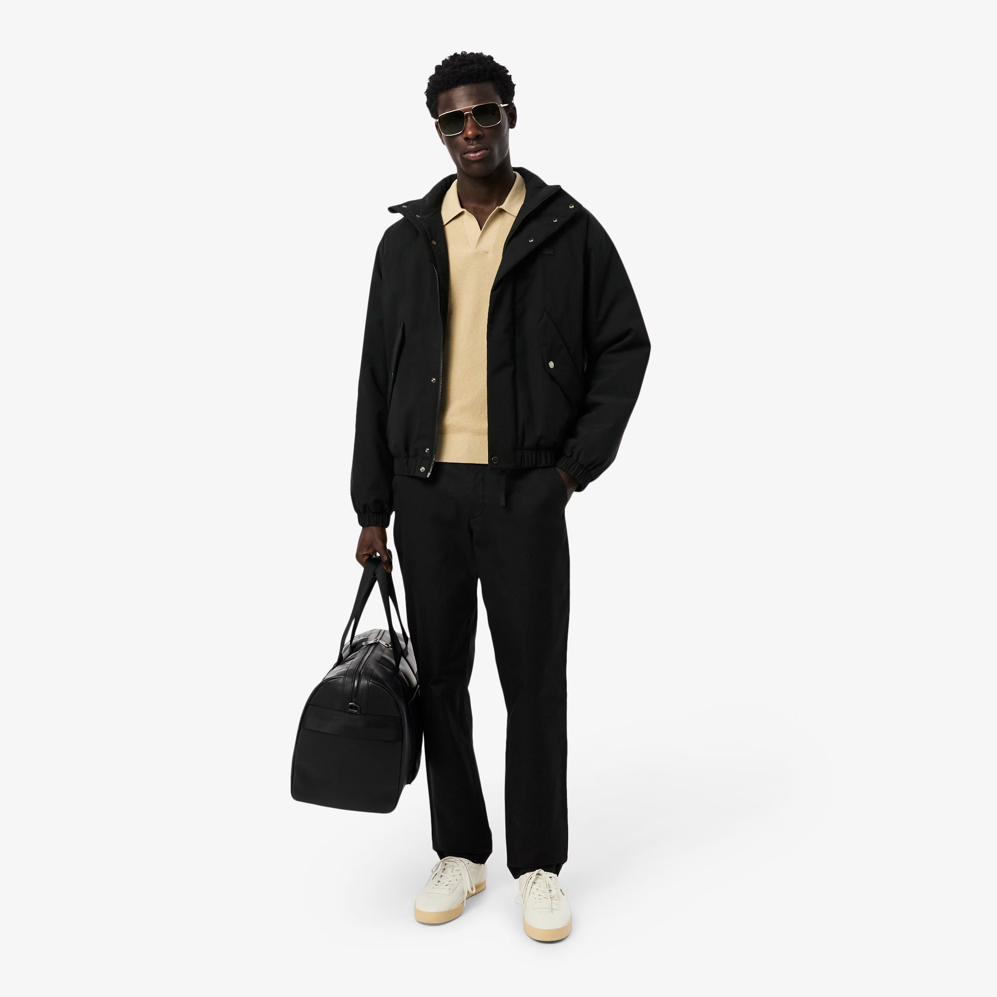 LACOSTE Calça chino regular fit