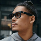Ray-Ban Meta Wayfarer RW4006 F Matte Black L Polar Gradient Graphite