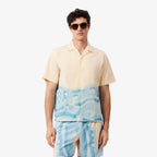 LACOSTE Camisa às listras relaxed fit
