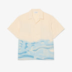 LACOSTE Camisa às listras relaxed fit