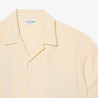 LACOSTE Camisa às listras relaxed fit