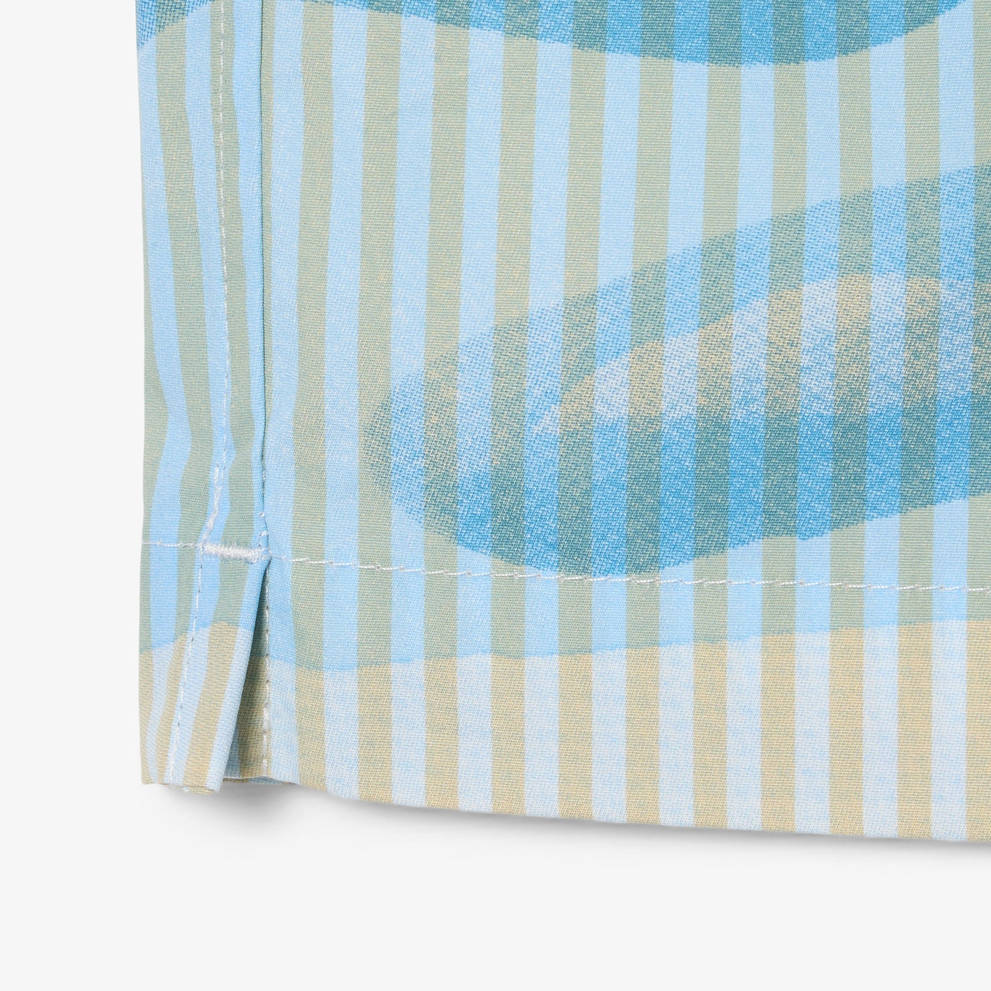 LACOSTE Camisa às listras relaxed fit