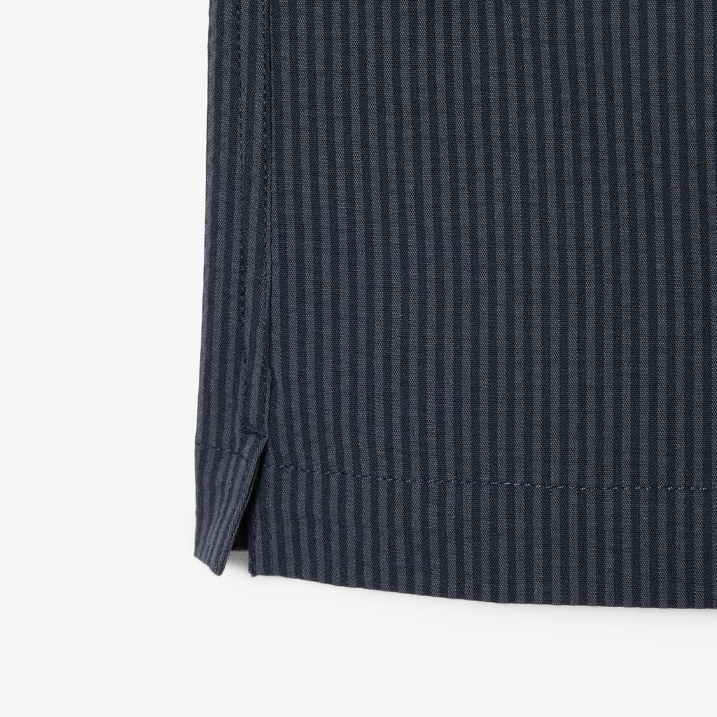LACOSTE Camisa relaxed fit em seersucker