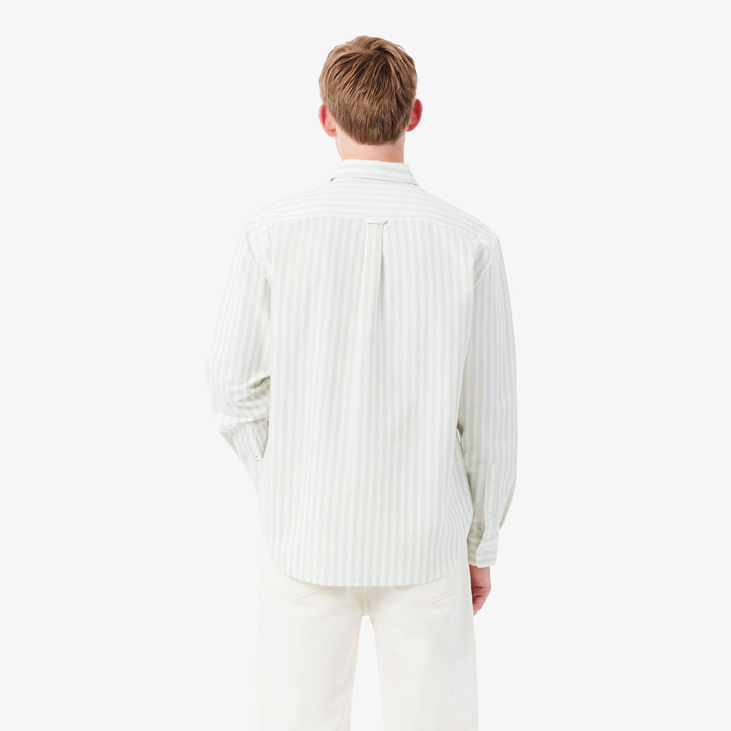 LACOSTE Camisa oxford regular fit listrada
