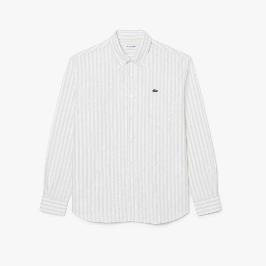 LACOSTE Camisa oxford regular fit listrada