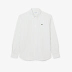 LACOSTE Camisa oxford regular fit listrada
