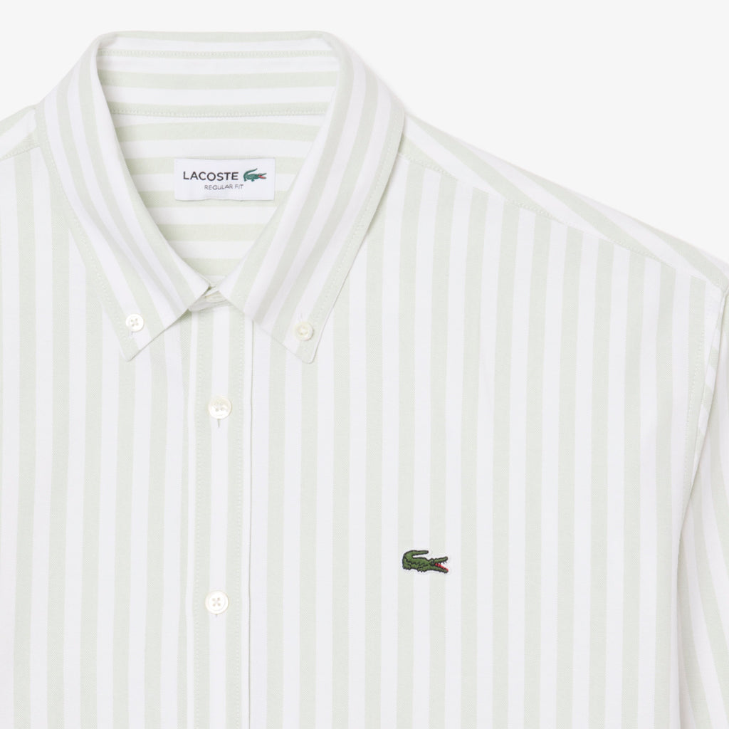 LACOSTE Camisa oxford regular fit listrada