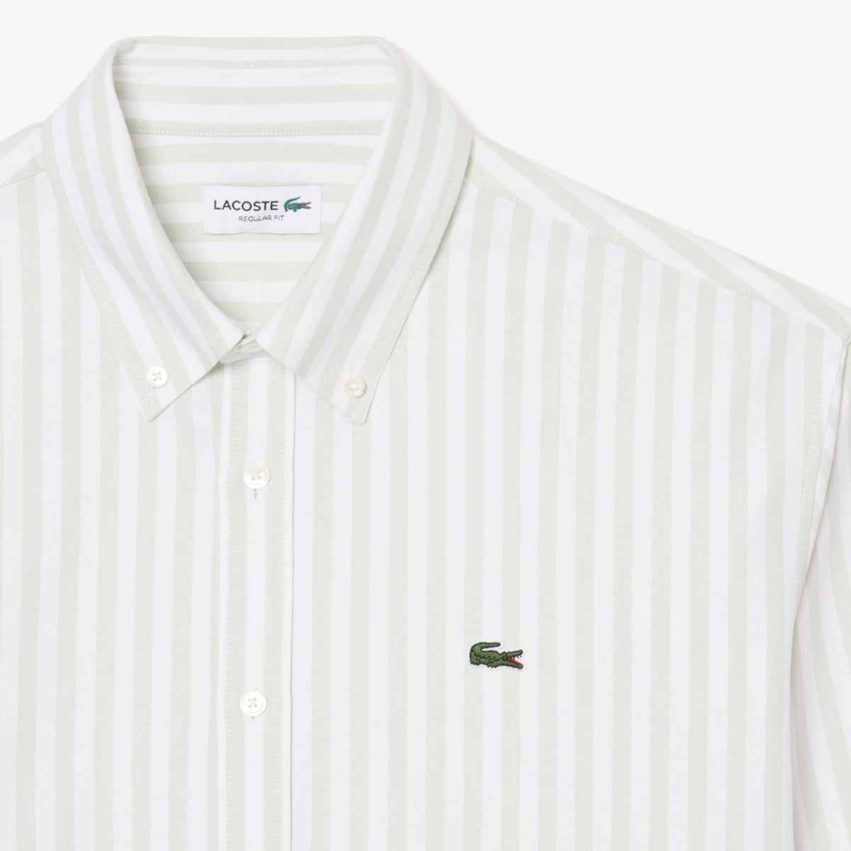 LACOSTE Camisa oxford regular fit listrada