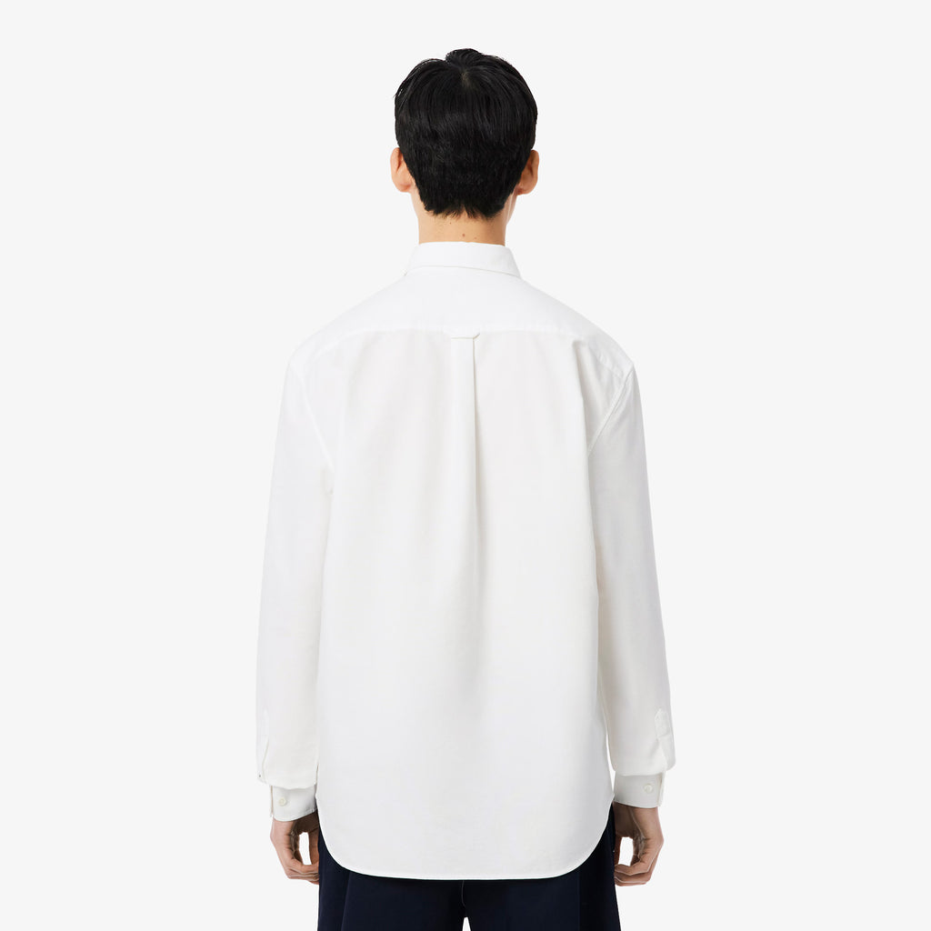 LACOSTE Camisa oxford regular fit
