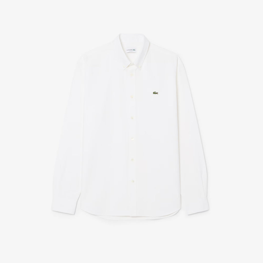 LACOSTE Camisa oxford regular fit