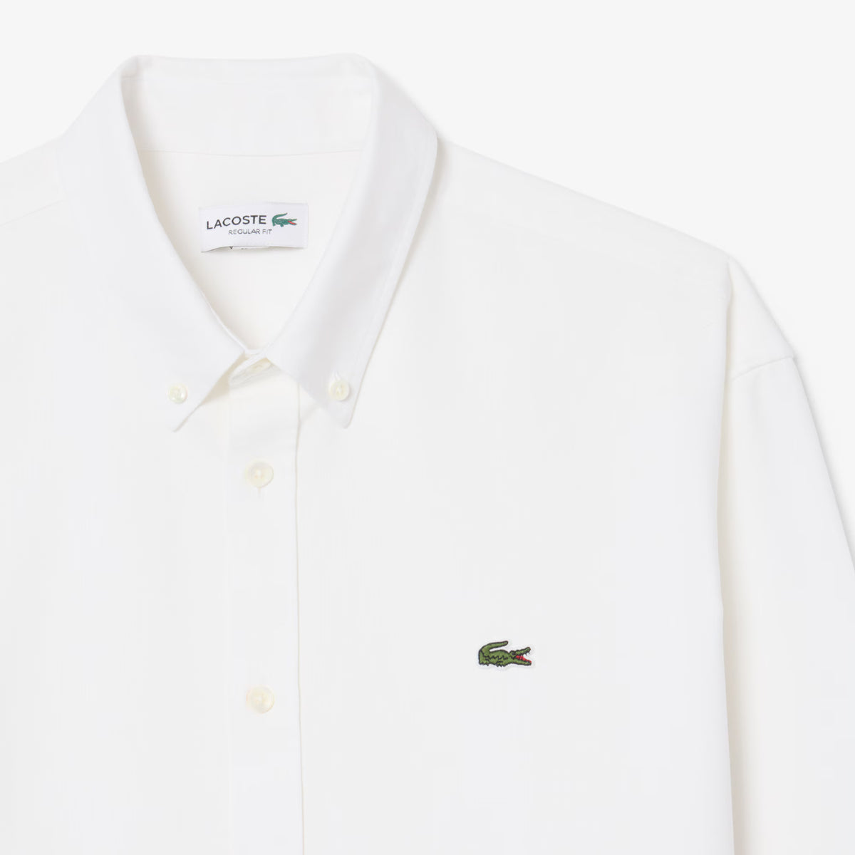 LACOSTE Camisa oxford regular fit