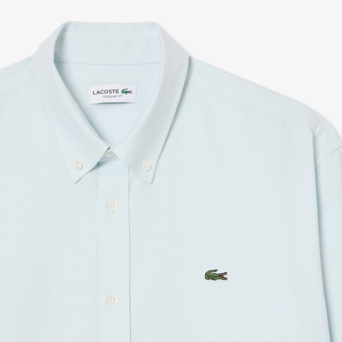 LACOSTE Camisa oxford regular fit