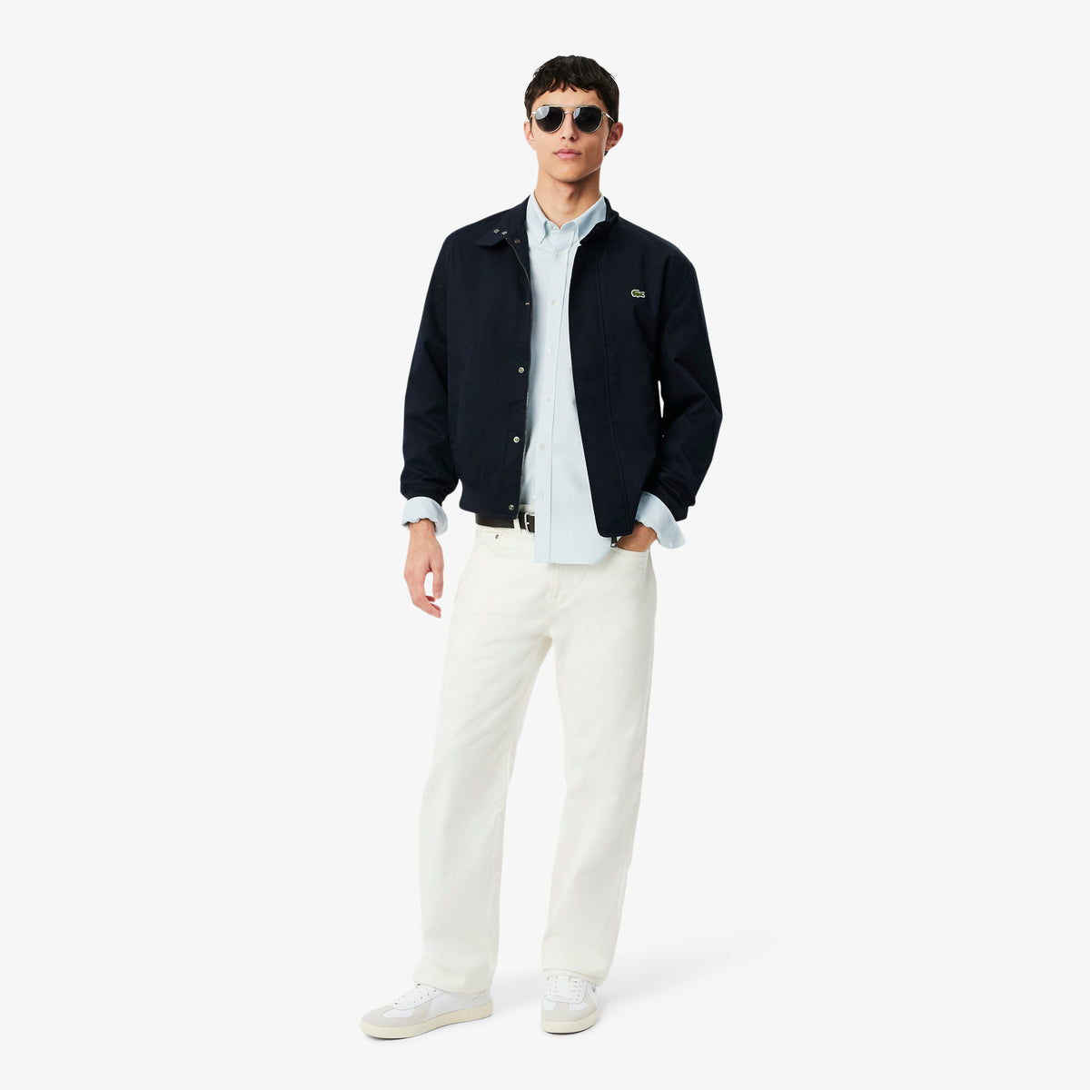 LACOSTE Camisa oxford regular fit