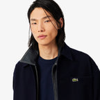 LACOSTE Overshirt em flanela grossa