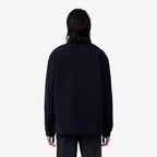 LACOSTE Overshirt em flanela grossa