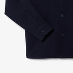 LACOSTE Overshirt em flanela grossa