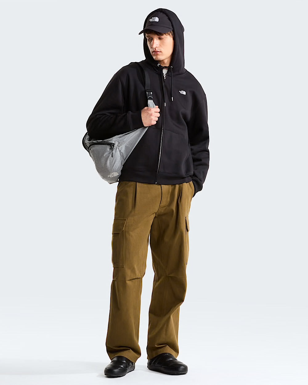 THE NORTH FACE Casaco com capuz e fecho de correr integral TNF™ essential Simple dome